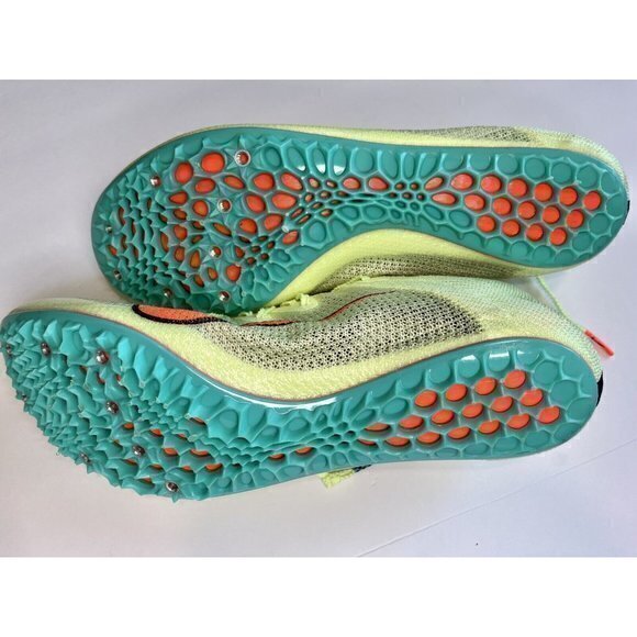 NWOT Nike Zoom Superfly Elite 2 ‘Barely Volt’ Track Spikes CD4382-700 Mens Sz 14 - Picture 9 of 15